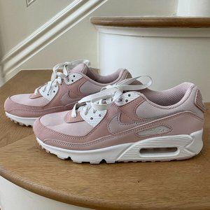 Pink Nike Air Max 90 low-top sneakers